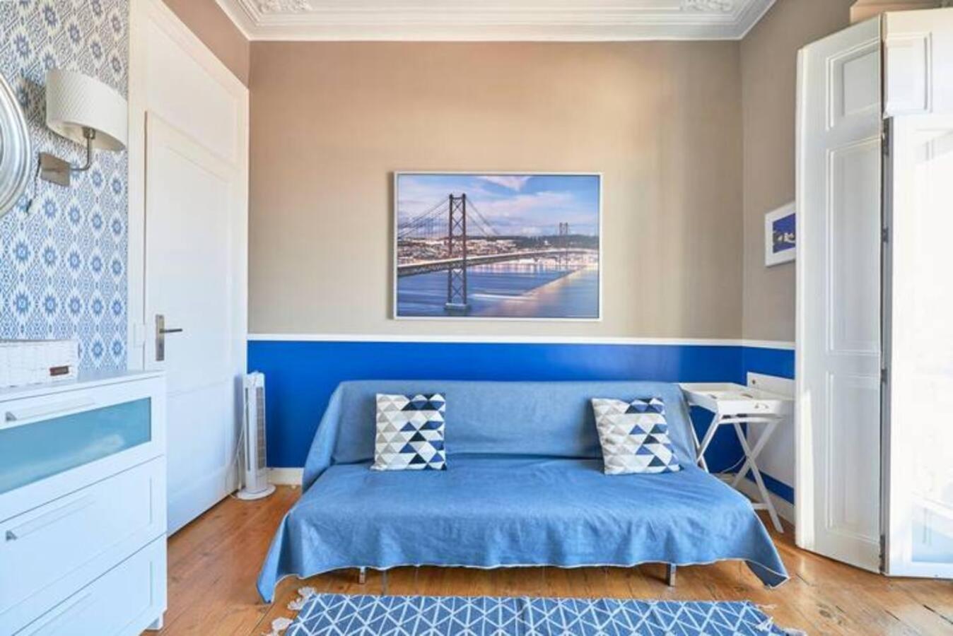 Central & Calm With Great View Lisboa Exteriér fotografie